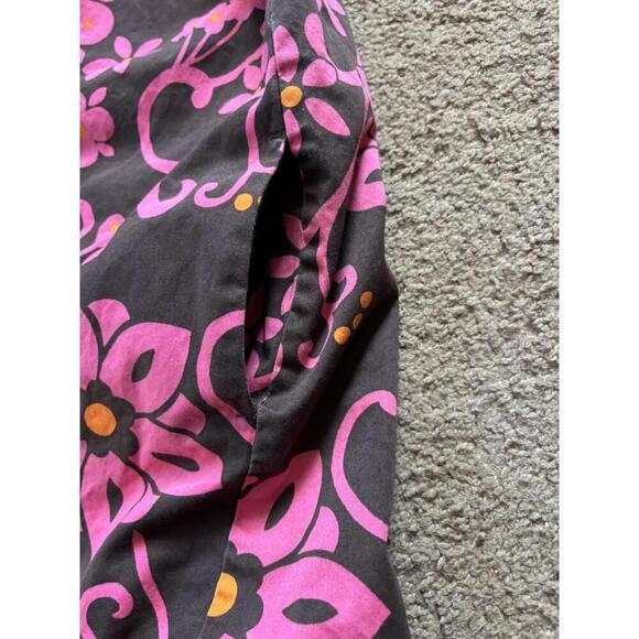 Gap Kid's Brown/Pink Girls Flowers Summer Dress - Picture 3 of 6